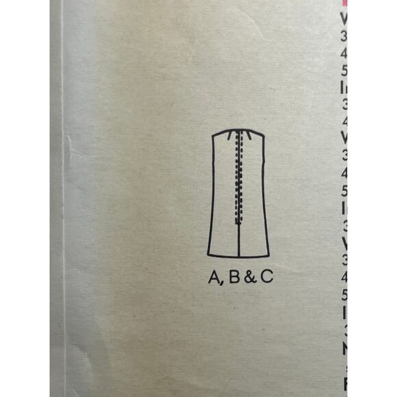 Vogue Pattern 7607 tank top blouse tunic size 14 - Picture 7 of 7